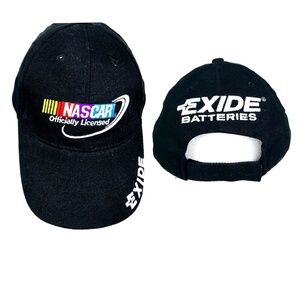 Nascar Hat Exide Batteries Embroidered Baseball